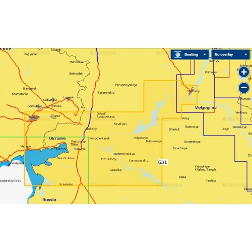 5G631S2 Navionics+ Small Gold, Волго-Донской канал, нижний Дон